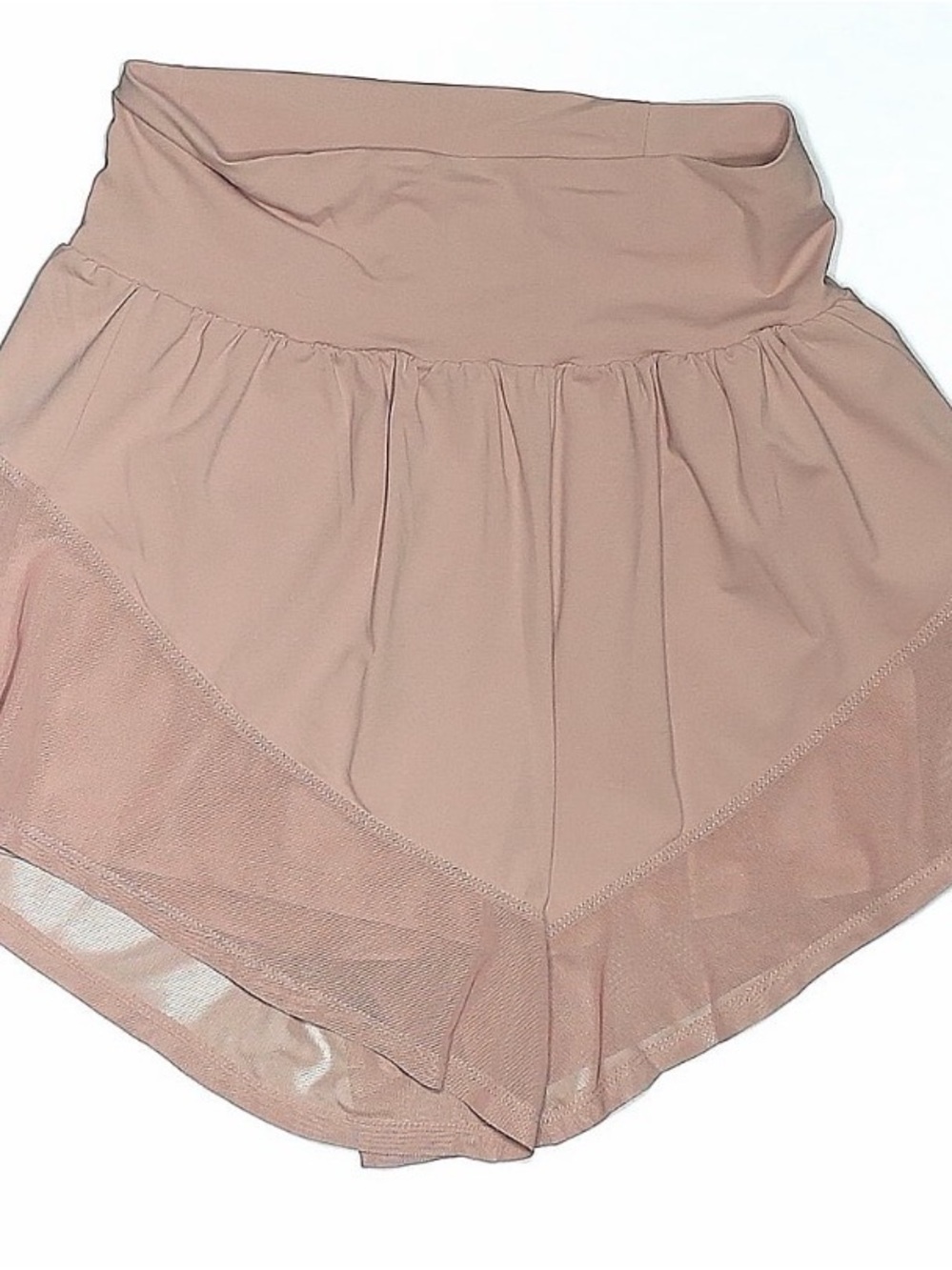 ALO Yoga High-Waist Athletic Shorts in Blush Nude size Medium like new